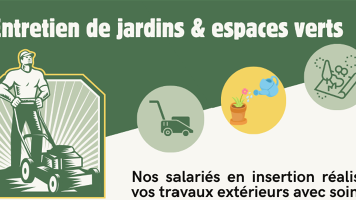 Nos salariés réalisent vos travaux extérieurs avec soin !